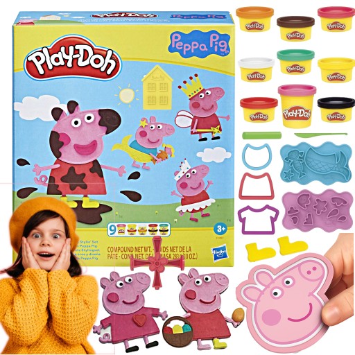 PLAY DOH CIASTOLINA ŚWINKA PEPPA MASA PLASTYCZNA