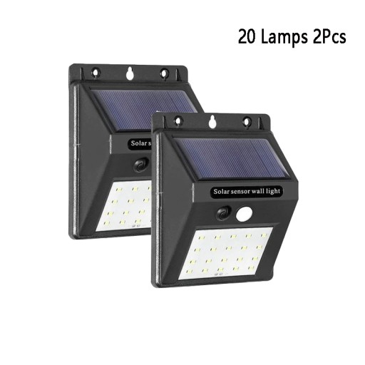 100 diody led 1000lm lampa słoneczna na śwież