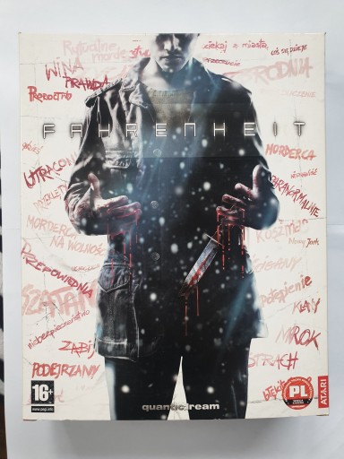 Fahrenheit PL Pc BIG BOX Bdb Stan