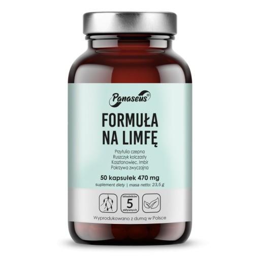 Panaseus - Formuła limfę - 50 kaps.
