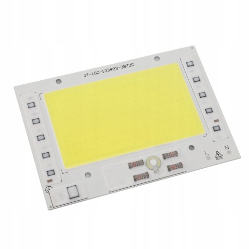 CHIPY LED COB 100W 6500K ZIMNY BIAŁY AC 220V
