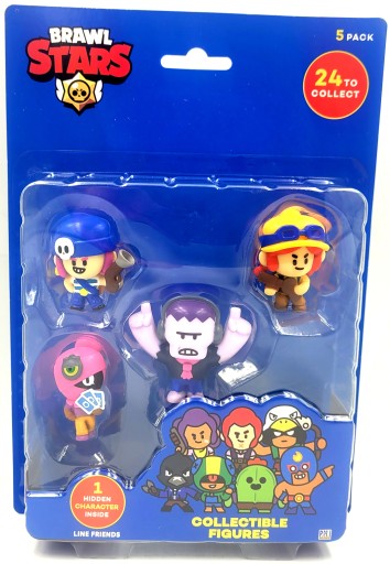 ORYGINALNE FIGURKI BRAWL STARS ZESTAW 5 SZT