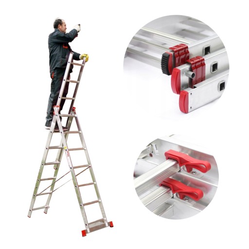 Drabina aluminiowa wielofunkcyjna ALVE Helper 3x10