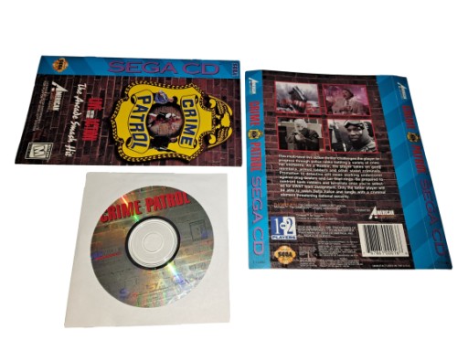 Crime Patrol / NTSC-U / Sega CD