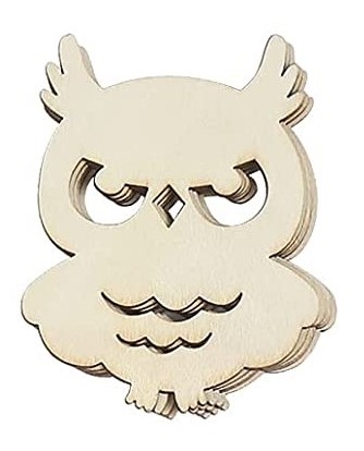 OZDOBA SOWA HALLOWEEN ZAWIESZKA SKLEJKA EKO 8CM