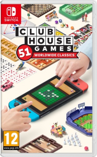 CLUBHOUSE GAMES 51: WORLDWIDE CLASSICS | Nintendo Switch | Kartridż