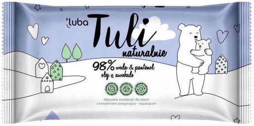 Luba Tuli Chusteczki nawilżane Avokado