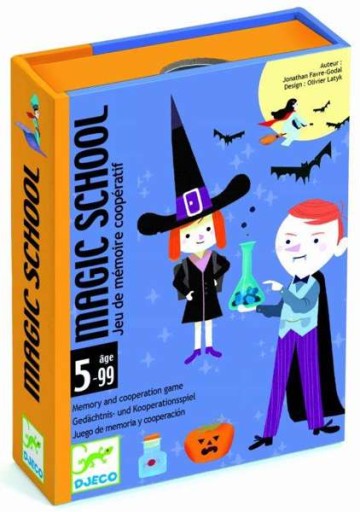 Gra karciana Magic School Djeco