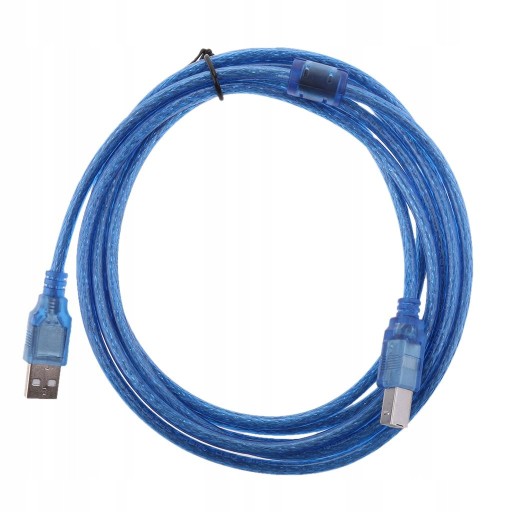3 metry Kabel USB Drukarka Typ A do B Męski Wysoki