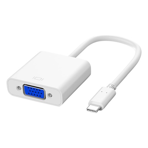 Wielofunkcyjny adapter USB C do VGA typu C do VGA konwerter adaptera