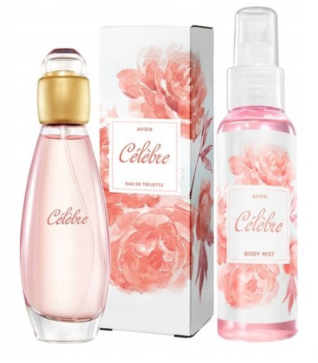 AVON Zestaw Celebre 2w1 Damskie Woda + Mgiełka