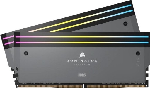 CORSAIR DOMINATOR TITANIUM RGB 32GB 2x16GB DDR5 6000MT/s DIMM Unbuffered 30