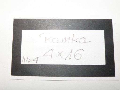 Ramka wyświetlacza LCD 4 X 16