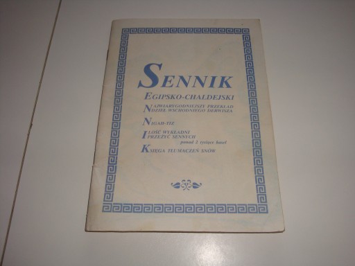 SENNIK EGIPSKO-CHALDEJSKI