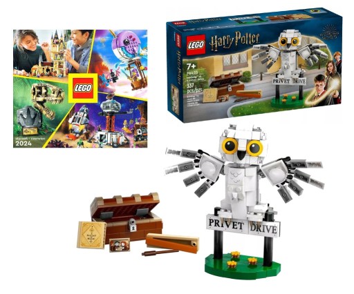 LEGO HARRY POTTER 7+ HEDWIGA Z WIZYTĄ NA PRIVET DRIVE 4 76425