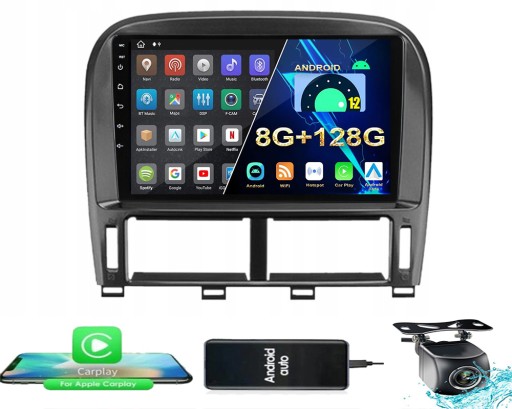 RADIO ANDROID LEXUS LS 430 2001-2006 SIM 8GB