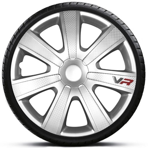 16 KOŁPAK VR CARBON EMBLEMAT GRATIS 1szt