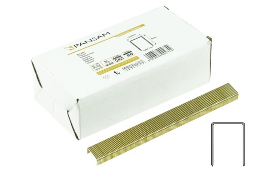 PANSAM Zszywki stolarskie TYP80 Ga21 6mm 5000szt