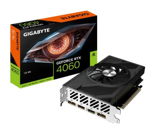 Karta graficzna Gigabyte GeForce RTX 4060 D6 8GB GDDR6 128bit DLSS