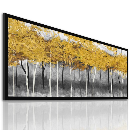 02449 Obraz na płótnie ABSTRAKCYJNE DRZEWO 147x60