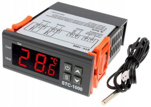REGULATOR TERMOSTAT STEROWNIK TEMPERATURY STC-1000