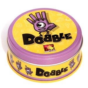 GRA PLANSZOWA imprezowa REBEL DOBBLE DOBLE DOUBLE rodzinna 55 kart pudełko