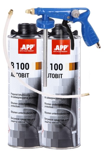 APP 2x B100 Autobit Masa bitumiczna 2L+ pistolet