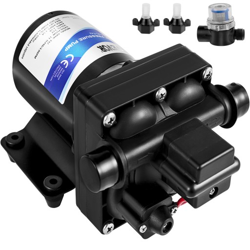 VEVOR Pompa Membranowa Wodna 12V 50PSI 18L/Min