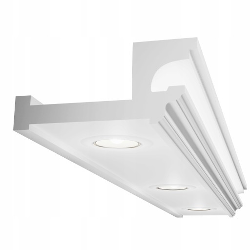 ELHARE Sufit Podwieszany Gzyms Halogenowy LH25A