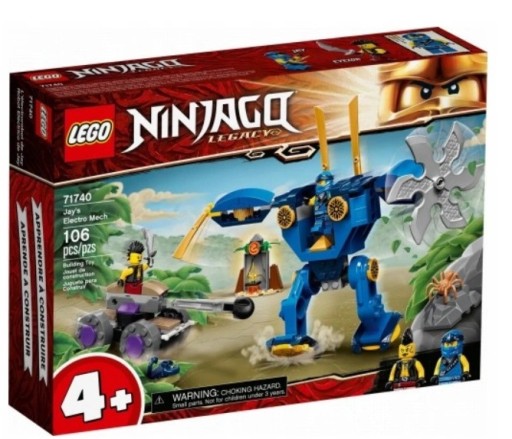LEGO NINJAGO 71740 ELECTROMECH Jay's Eyezor pojazd