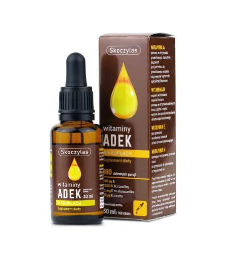 SKOCZYLAS Witaminy ADEK - 30 ml krople