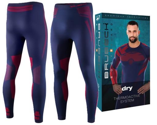 BRUBECK DRY NARCIARSKIE TERMOAKTYWNE LEGGINSY - M