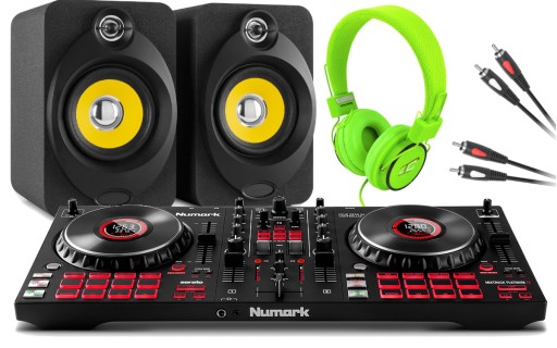 Zestaw DJ ski Numark MixTrack PRO + Monitory Aktyw