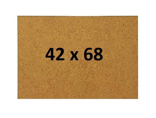 Płyta HDF Formatki 42 x 68 cm x 3 mm