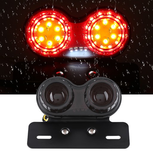 Motorcycle LED Tail Lamp Brake Indicator Turn Signal Light