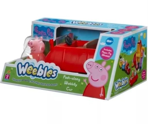 Świnka Peppa Weebles Auto z figurką PEP07481