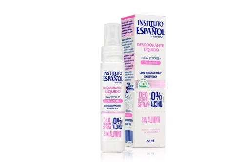 INSTITUTO ESPANOL Dezodorant damski w sprayu SENSITIVE, 50 ml
