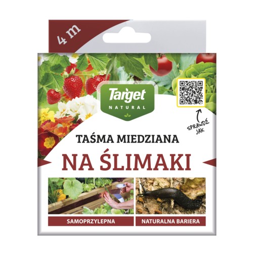 SAMOPRZYLEPNA TAŚMA MIEDZIANA NA ŚLIMAKI 4m