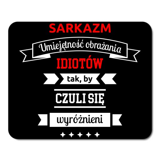 Podkładka pod myszkę ŚMIESZNA MAŁA MI PREZENT