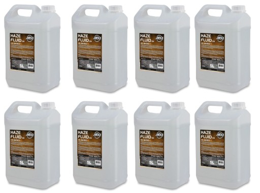 ADJ 8x ADJ Haze Fluid oil based 5l - płyn