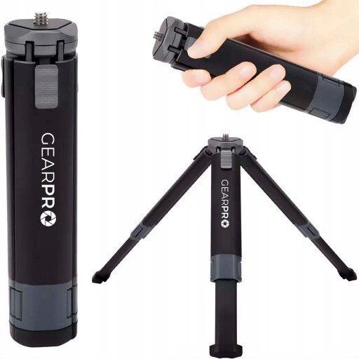 MINI STATYW TRIPOD APARATU FOTOGRAFICZNEGO KAMERY LUSTRZANEK