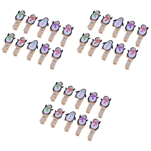 Photo Paper Peg Animal 30 Pcs