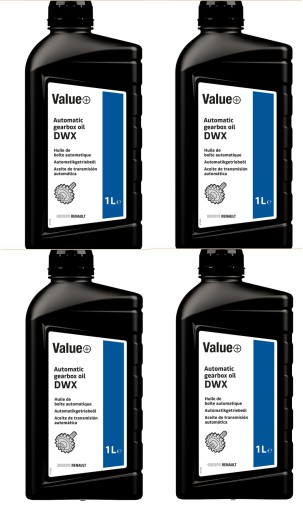 ORYG 4X Olej skrzyni automatycznej EDC RENAULT Value+ DWX DW5 DW6 1L