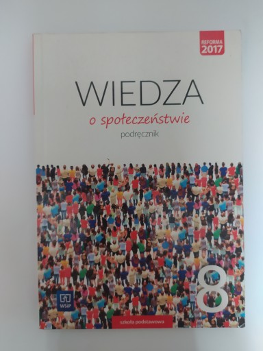 Wiedza o społeczeństwie 8 SP Podręcznik WSiP