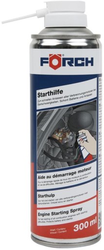 FORCH SAMOSTART ŚRODEK DO ROZRUCHU SILNIKA SILNIKÓW SPRAY 300ML