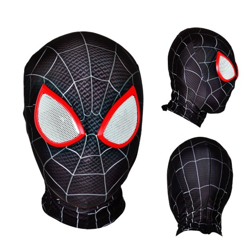 MASKA SPIDER-MAN PAJĄK MATERIAŁOWA KOSTIUM COSPLAY