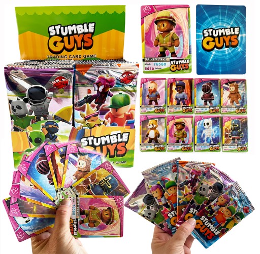 KARTY STUMBLE GUYS KOLEKCJONERSKIE 288 KART BOX