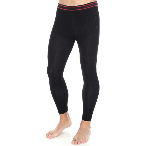 Termoaktywne getry męskie Brubeck Active Wool czarny L