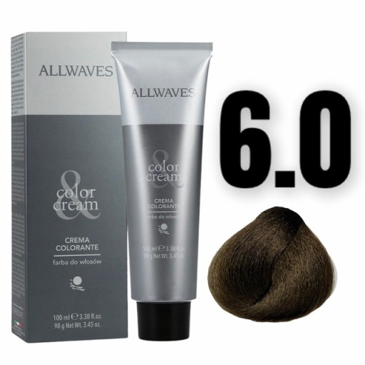 ALLWAVES Color Cream 6.0 100ml farba do włosów
