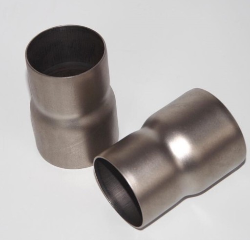 Redukcja 61mm na 51mm Wydechu Tłumika Adapter 2szt